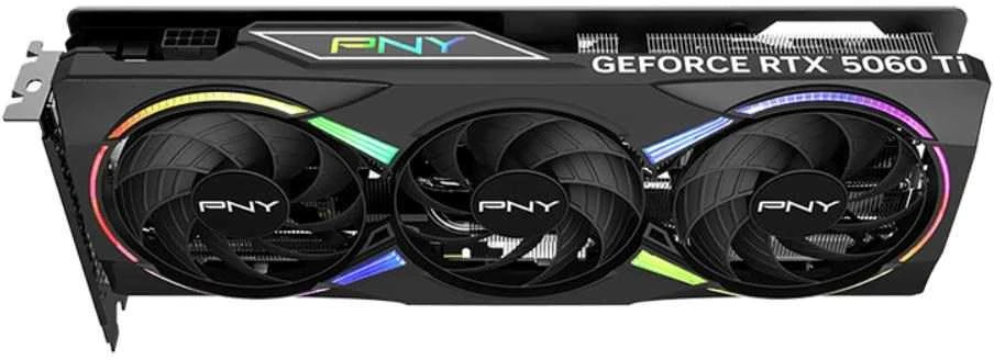 Vaizdo plokštė PNY GeForce RTX 5060 Ti Epic-X RGB 8GB OC DLSS 4