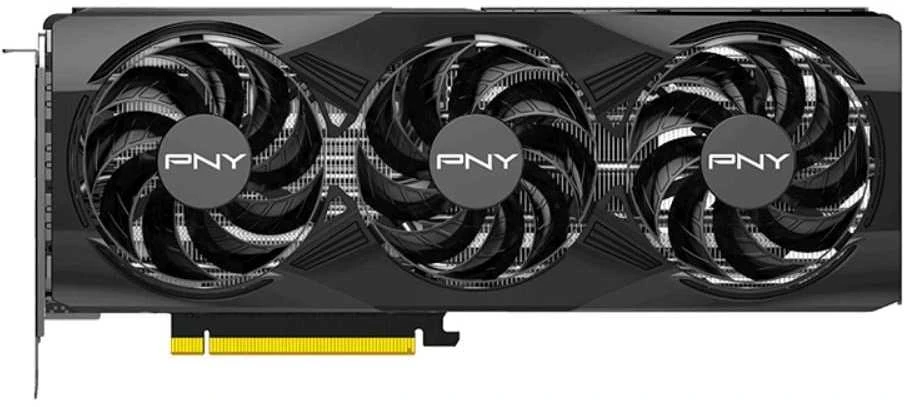 Vaizdo plokštė PNY GeForce RTX 5070 su trimis ventiliatoriais, 12 GB OC, DLSS 4