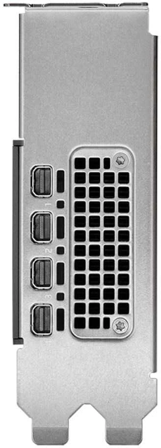 PNY NVIDIA 2000 Ada 16 GB LowProfile OEM versija PCI-Express x16 Gen 4.0, dvigubas lizdas, 16 GB GDDR6 ECC 128 bitų, HDCP 2.2 ir HDMI 2.0 palaikymas su opt. Adapteris 4x Mini DP 1.4a 1x LP laikiklis