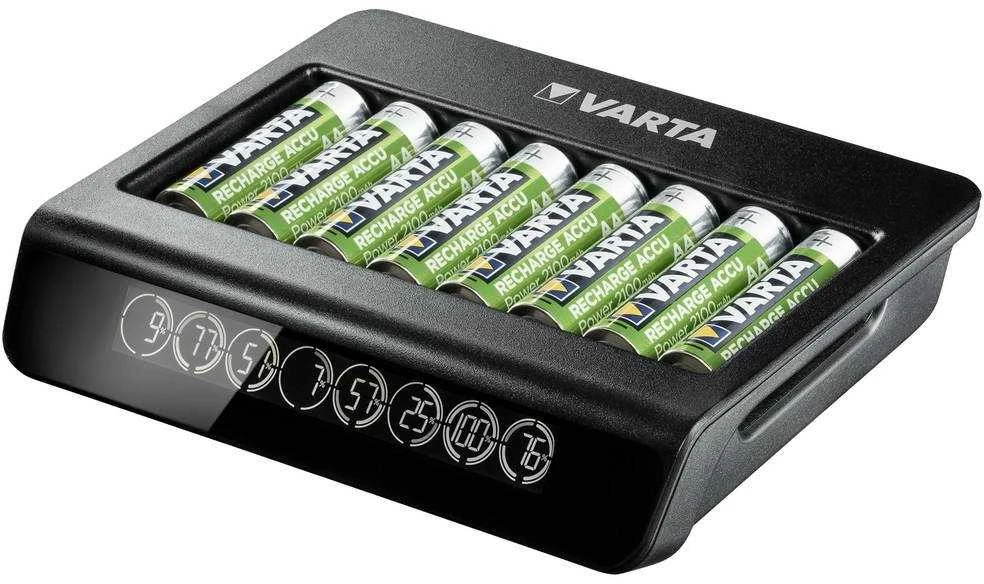 Varta 8 AA/AAA elementų kroviklis LCD Multi Charger Plus 57681