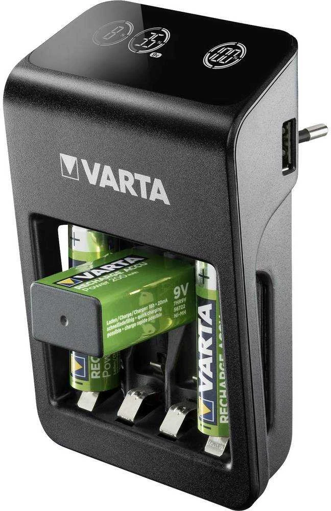 Varta LCD Plug Charger + 4x AA 2100 mAh