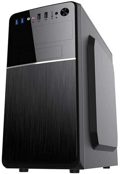 Vein X „VeinX“ dėklas „Chant CH25M Micro Tower“, be maitinimo šaltinio, 1x USB-C, 2x USB3.0, 1x USB2.0, juodas