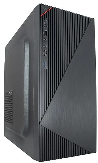 Vein X VeinX dėklas Crown CR18A Mid Tower, be maitinimo šaltinio, 1x USB3.0, 2x USB2.0, juodas