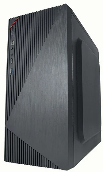 Vein X VeinX dėklas Crown CR18A Mid Tower, be maitinimo šaltinio, 1x USB3.0, 2x USB2.0, juodas