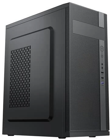 Vein X „VeinX ID02A Mid Tower“ korpusas, be maitinimo šaltinio, 1x USB3.0, 2x USB2.0, juodas