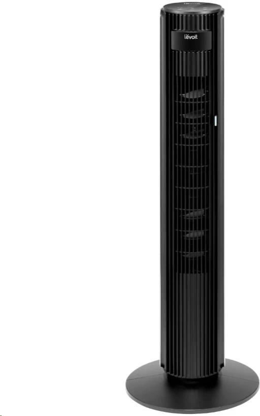 Levoit Classic Pro 42 colių bokšto ventiliatorius – juodas