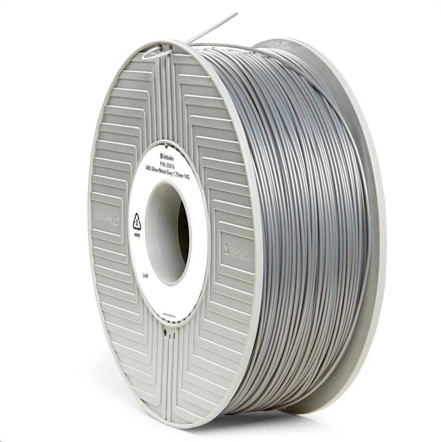 Verbatim Filament ABS sidabras (55032)