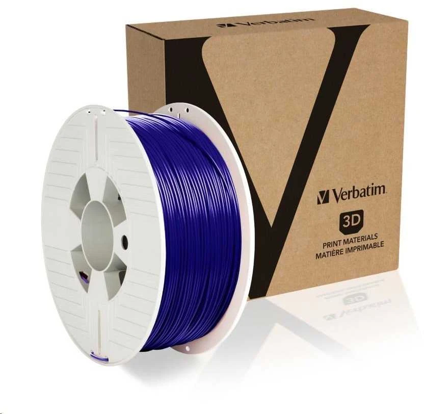 Verbatim 55322 eksploatacinė medžiaga 3D spausdintuvams Polilatinė rūgštis (PLA) Mėlyna 1kg
