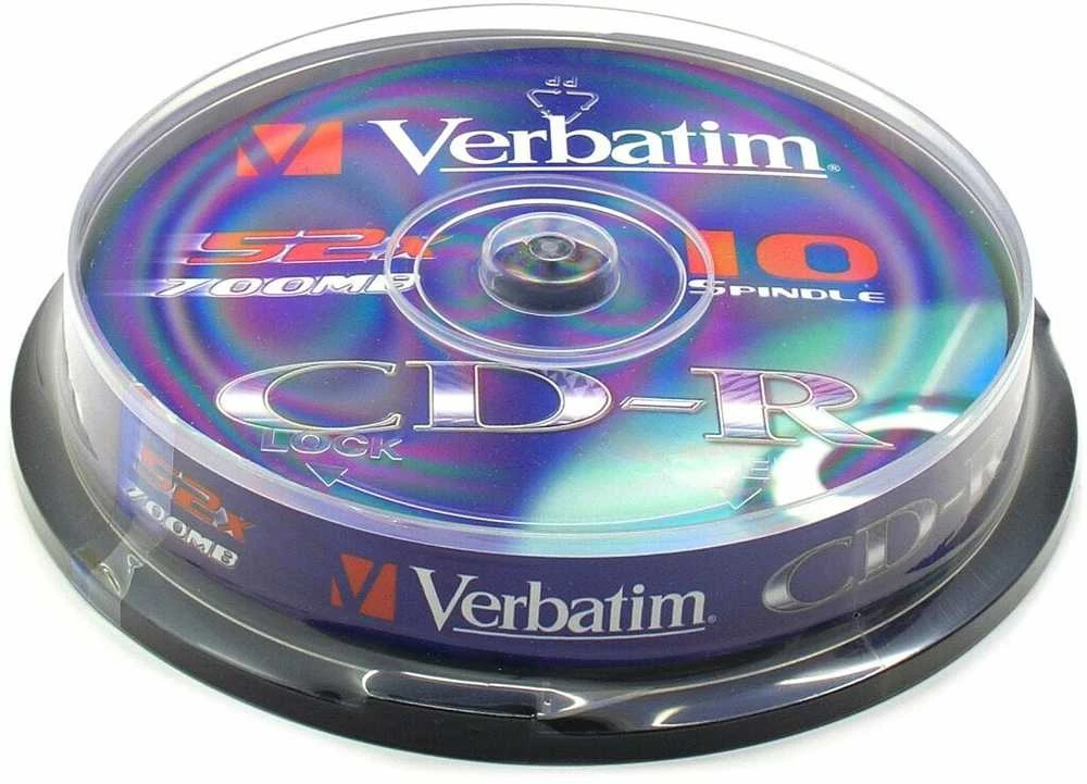 Verbatim CD-R 80/700MB 52X 10pack EXTRA PROTECTION tortų dėžutė - 43437