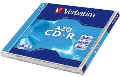 CD-R Verbatim [ brangakmenių dėklas 10 | 700 MB | 52x | Kristalas | DataLife+ AZO ]