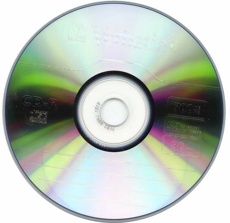 Verbatim CD-R AZO Crystal 0,7 GB, 52 x 50 Pakuotės velenas