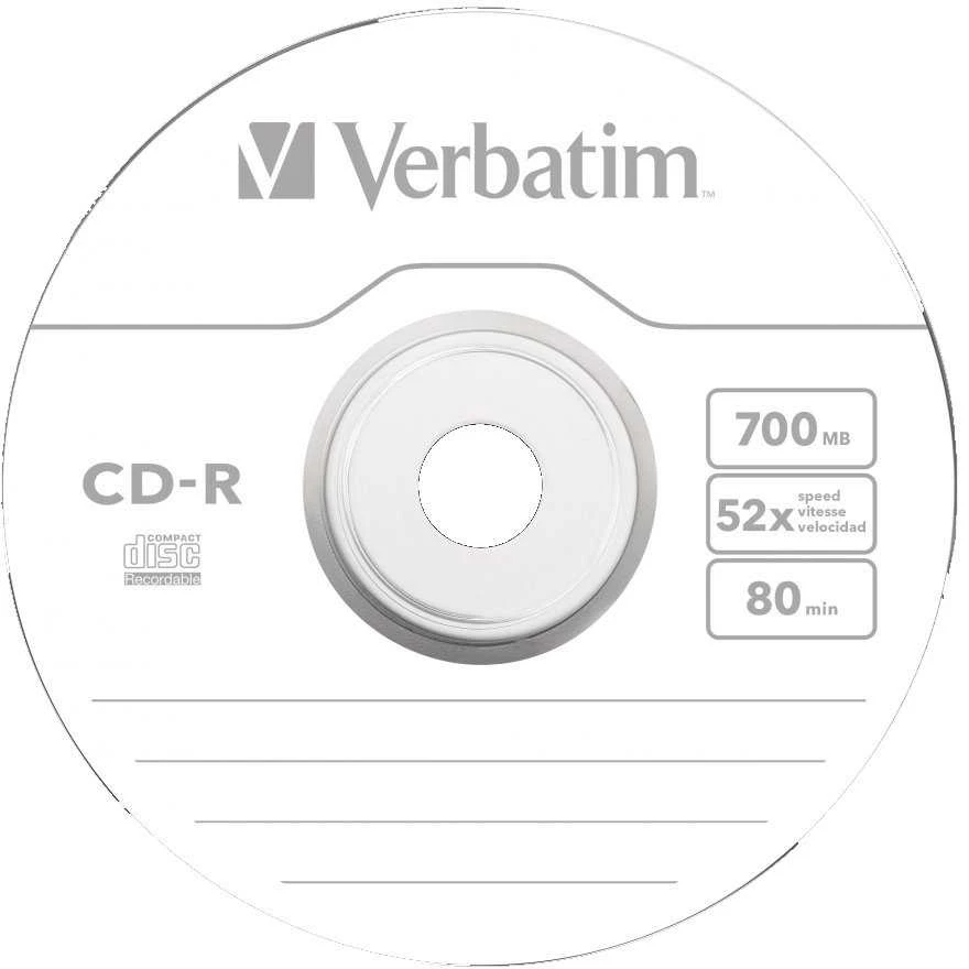 Verbatim CD-R papildoma apsauga 700 MB 50 vnt