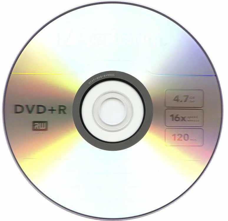 Verbatim DVD+R 4.7GB 16X 10pack AZO Matinis Sidabrinis cake box - 43498