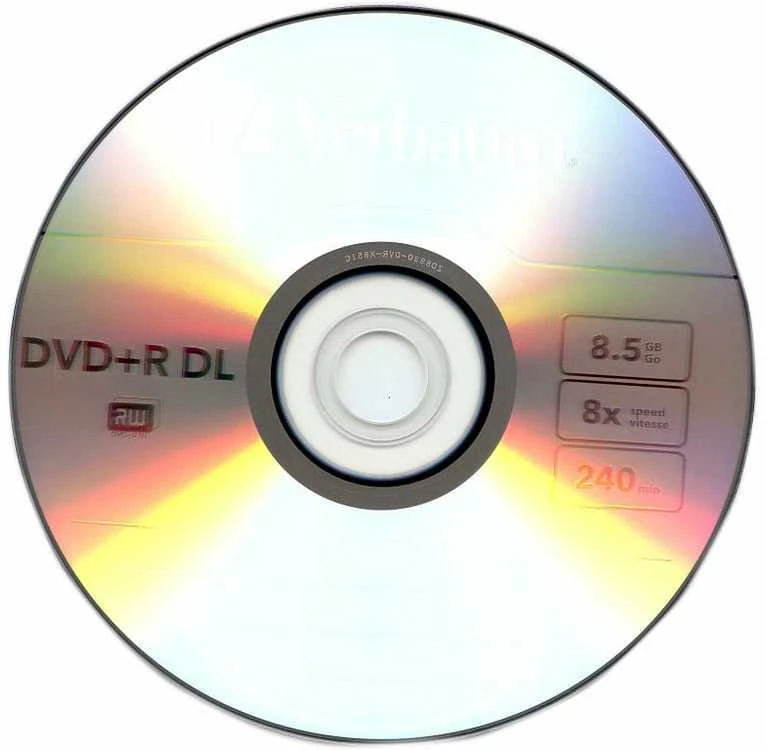 VERBATIM dviejų sluoksnių DVD+R 240 min. / 9,4 GB 8x 5 pakuočių papuošalų dėklas, atsparus įbrėžimams