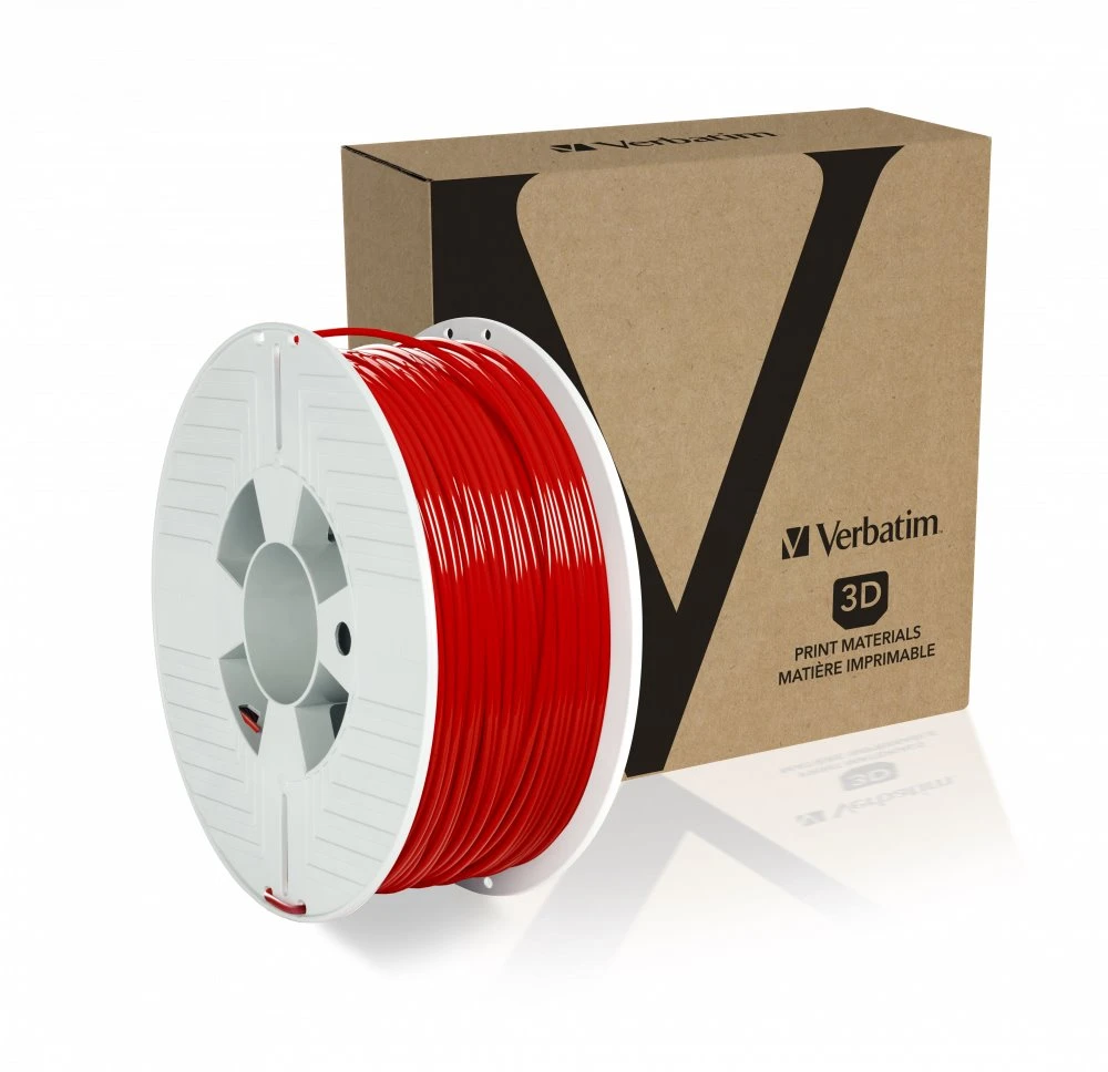 Verbatim 3D Spausdintuvas Filament PLA 2,85 mm 1kg raudona