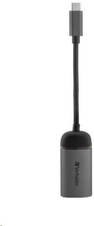Verbatim 49146 sąsajos šakotuvas USB 3.2 Gen 1 (3.1 Gen 1) Type-C 1000 Mbit/ai Juoda, Sidabras