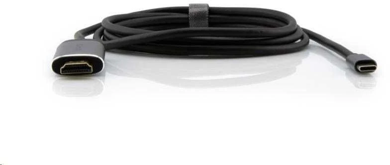 Verbatim 49144 vaizdo kabelio adapteris 1,5 m C tipo USB HDMI Juoda, Sidabras