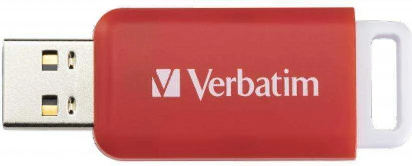 Verbatim DataBar USB 2.0 16GB Raudona