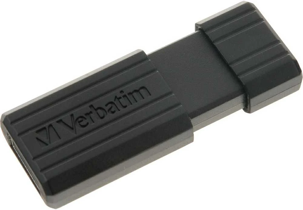 Verbatim PinStripe USB atmintukas 64 GB USB A tipo 2.0 Juoda