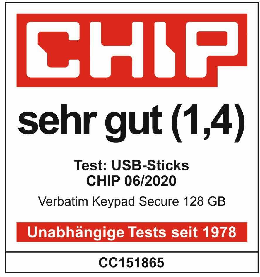 Verbatim klaviatūra Secure 128GB USB 3.0