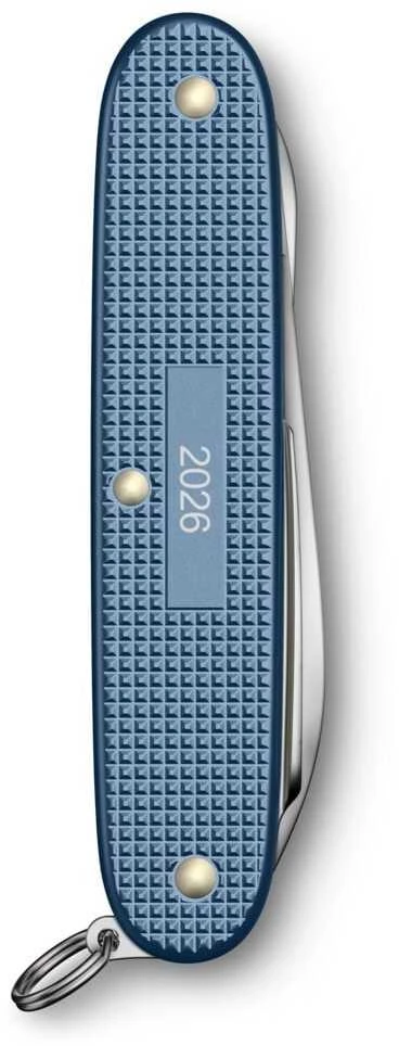 Victorinox Pioneer X Alox 2026 m. melsvas peilis