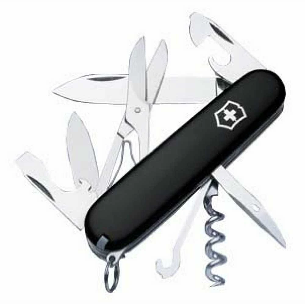Šveicarija Victorinox Climber juodas peilis