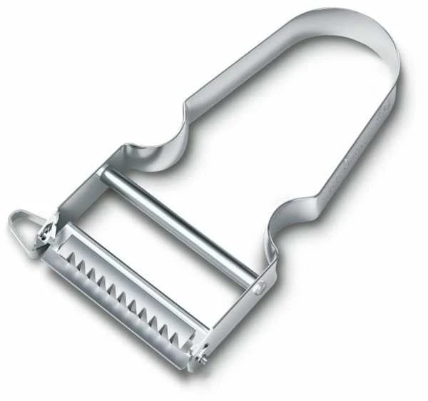 Victorinox Daržovių vaisių skustukas su Julienne STAR peiliukais – sidabrinis