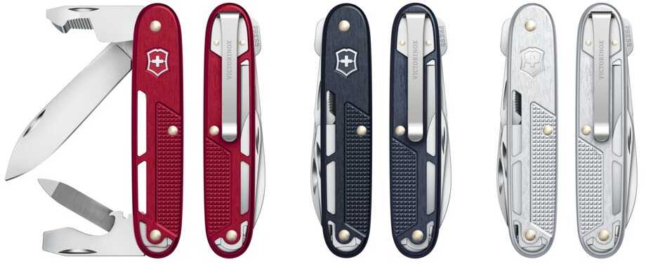 Victorinox Alox Refined Synergy 0.8216.20 raudonas daugiafunkcis peilis
