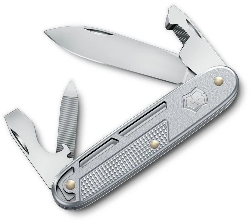 Kišeninis peilis Victorinox Alox Refined Synergy Sidabrinis