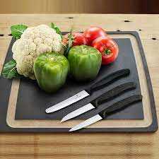 "Victorinox" 3 peilių rinkinys 6.7113.3 (juodas)