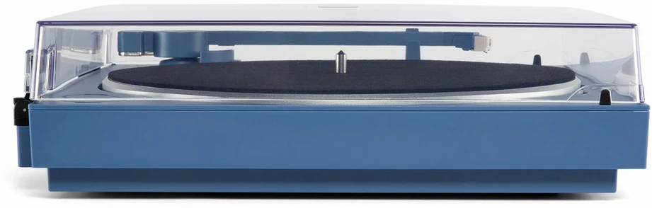 „Victrola VPT-800-BLU-INT“ automatinis patefonas, mėlynas
