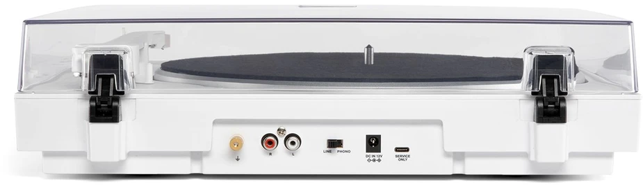 „Victrola VPT-800-WHT-INT“ automatinis patefonas, baltas
