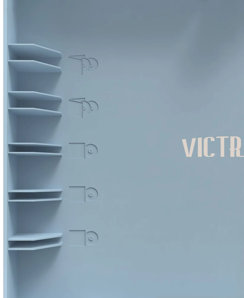 Patefonas Victrola Re-Spin Mėlyna