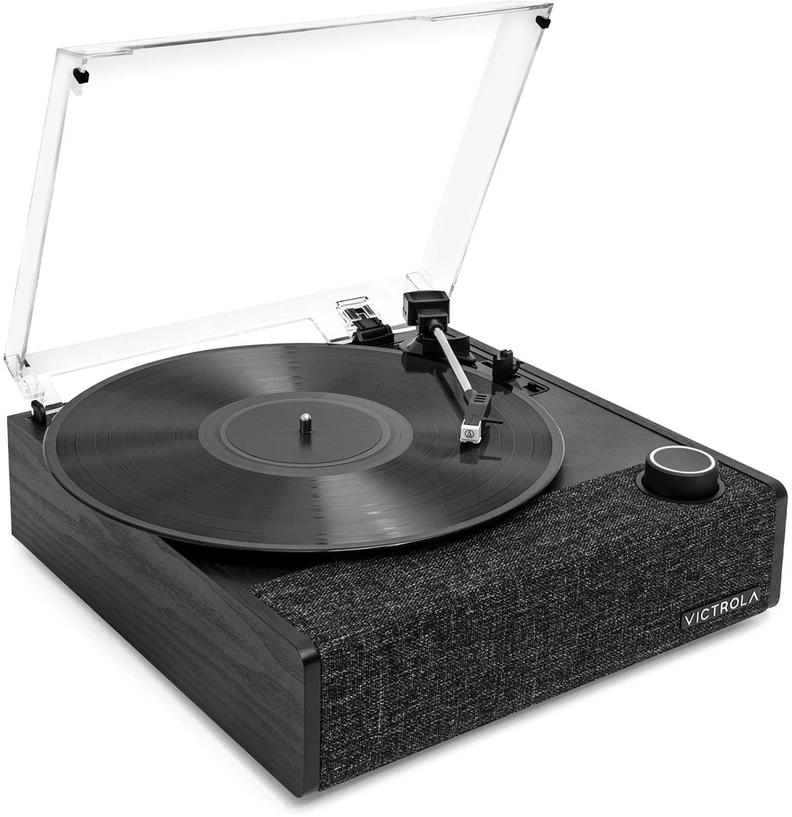 „Victrola VTA-74-BLK-INT Eastwood II“ patefonas, juodas