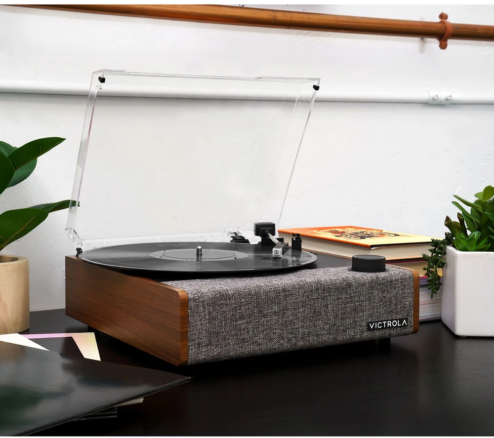 „Victrola VTA-74-WLN-INT Eastwood II“ raudona