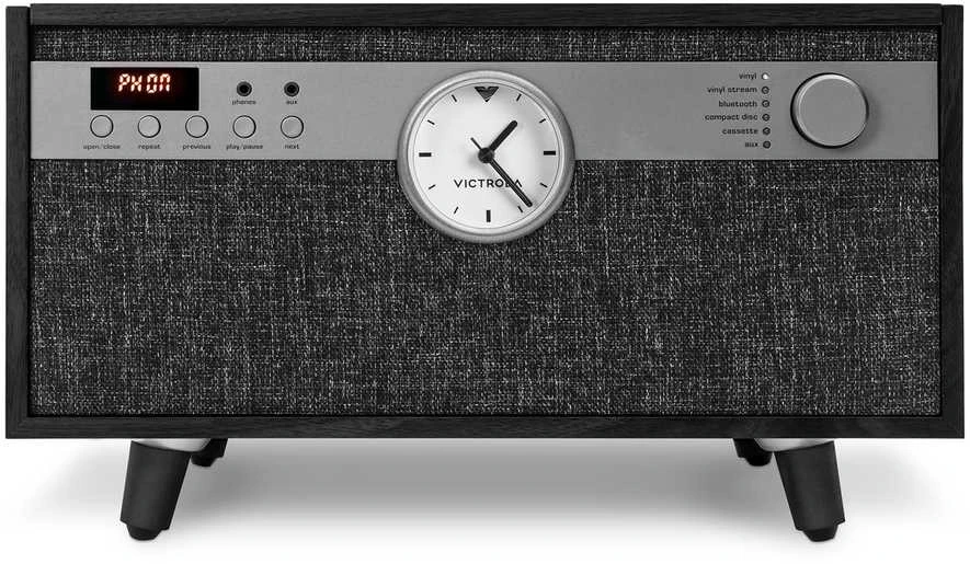 Patefonas Victrola Century VTA-830SB-BLK-INT, juodas