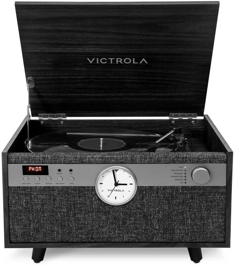 Patefonas Victrola Century VTA-830SB-BLK-INT, juodas