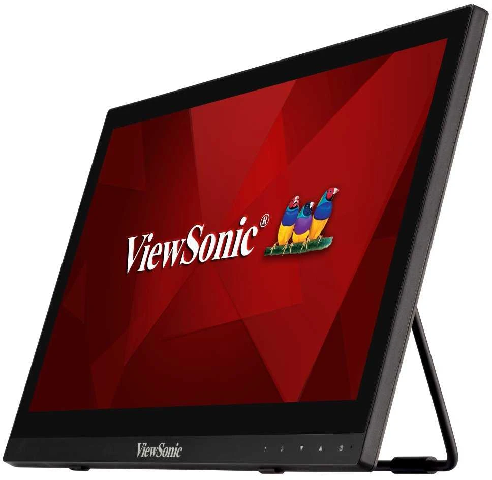 Monitorius ViewSonic TD1630-3 - 15.6" | TN | HD | 11 ms | 60 Hz | Jutiklinis ekranas. Portable