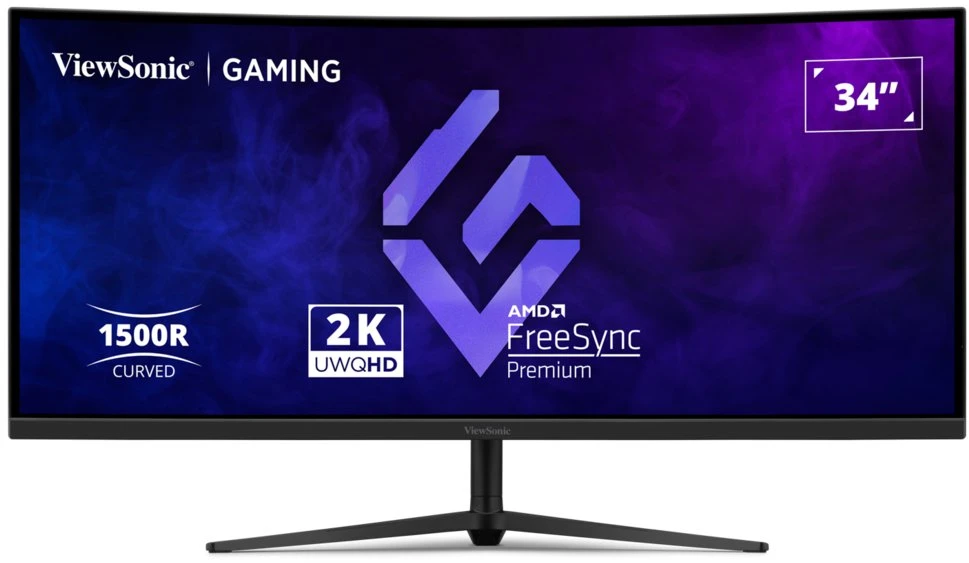 Monitorius ViewSonic VX3418C-2K - 34 colių | VA | UWQHD | 1 ms | 180 Hz
