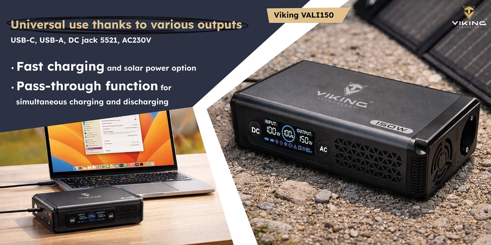 Vikingų elektrinės VALI150 1488 Wh