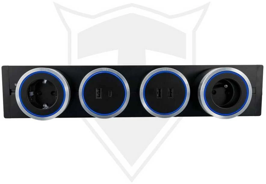 Viking LED lizdo modulis, šviesa su judesio jutikliu 3W, sidabrinė