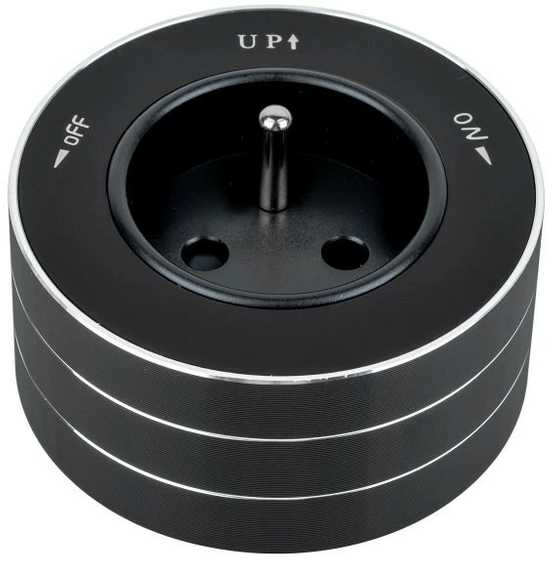 Viking lizdo modulis A30, lizdas 230 V, juodas