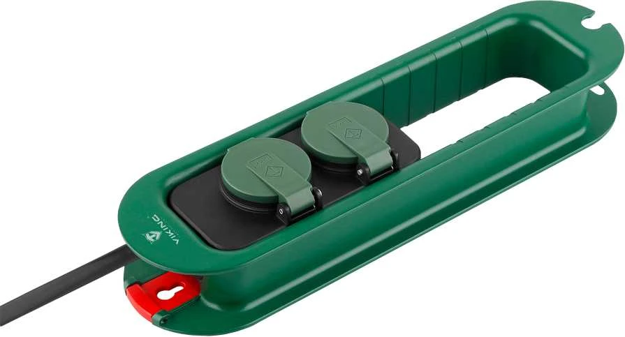 Viking tinklo prailginimo lizdas R247, 2x AC 230V, IP44, ilgis 4,7 m
