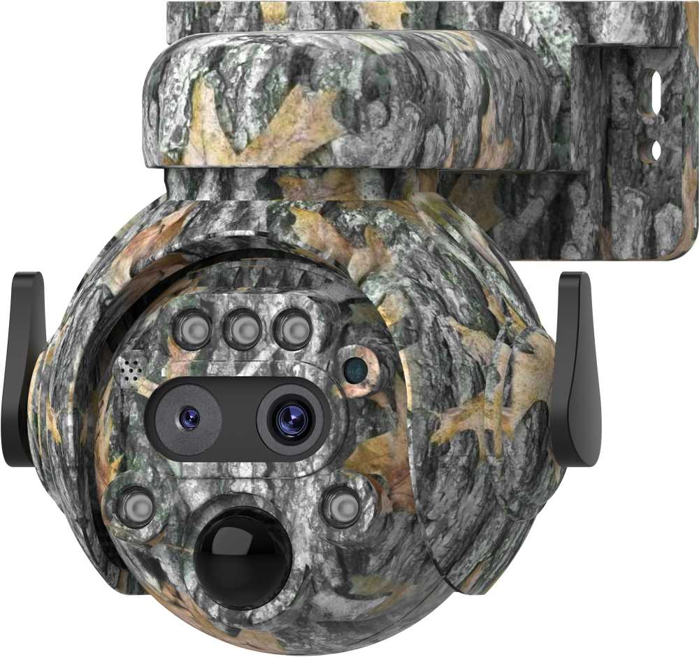 Viking saulės lauko HD kamera HDs04 4G, pilka