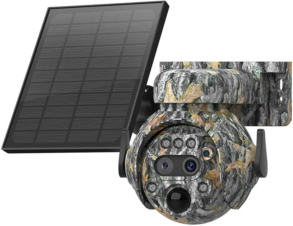 Viking saulės lauko HD kamera HDs04 4G, pilka