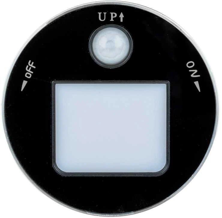 Viking lizdo modulis A20, LED lemputė su judesio jutikliu 3W, juoda