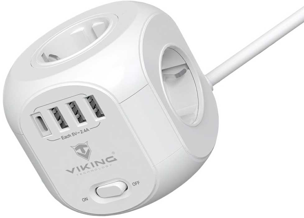 Viking AC Cube kintamosios srovės adapteris