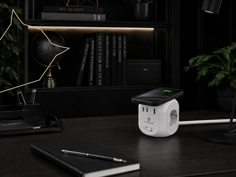 Viking Technology Viking AC Cube W33 Power Adapteris