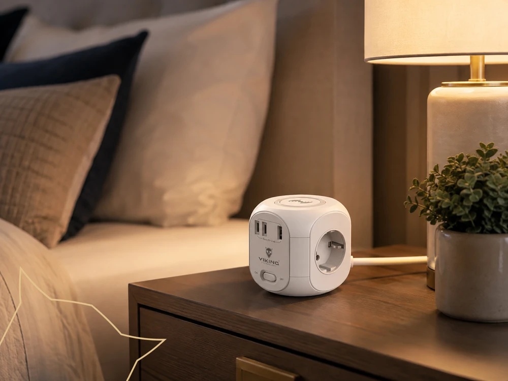 Viking Technology Viking AC Cube W33 Power Adapteris