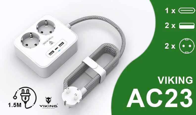 Viking maitinimo adapteris AC23